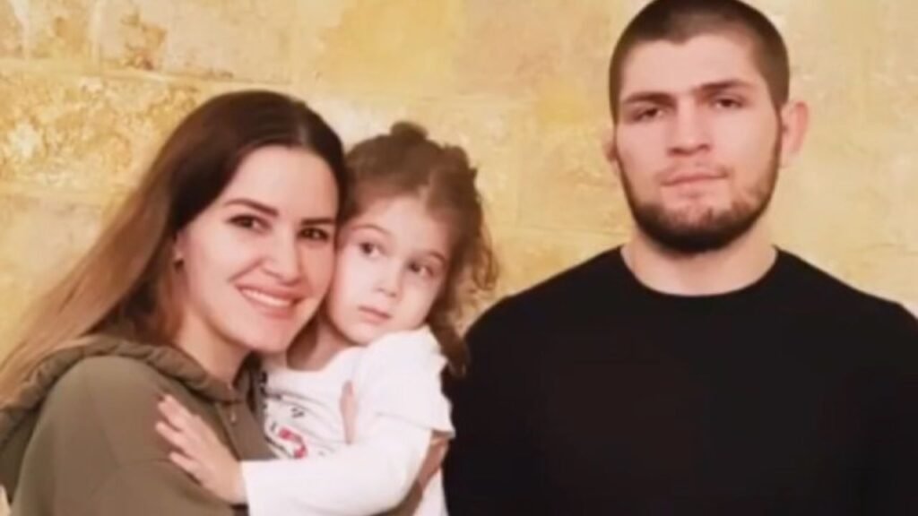 Khabib married Patimat Nurmagomedova in 2013.