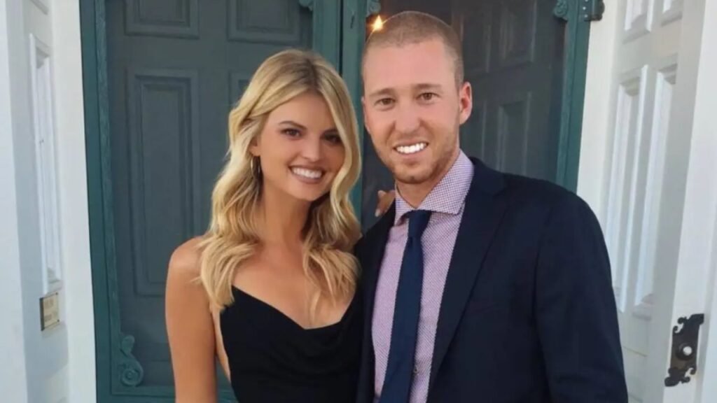 Daniel Berger with his girlfriend Victoria Slater