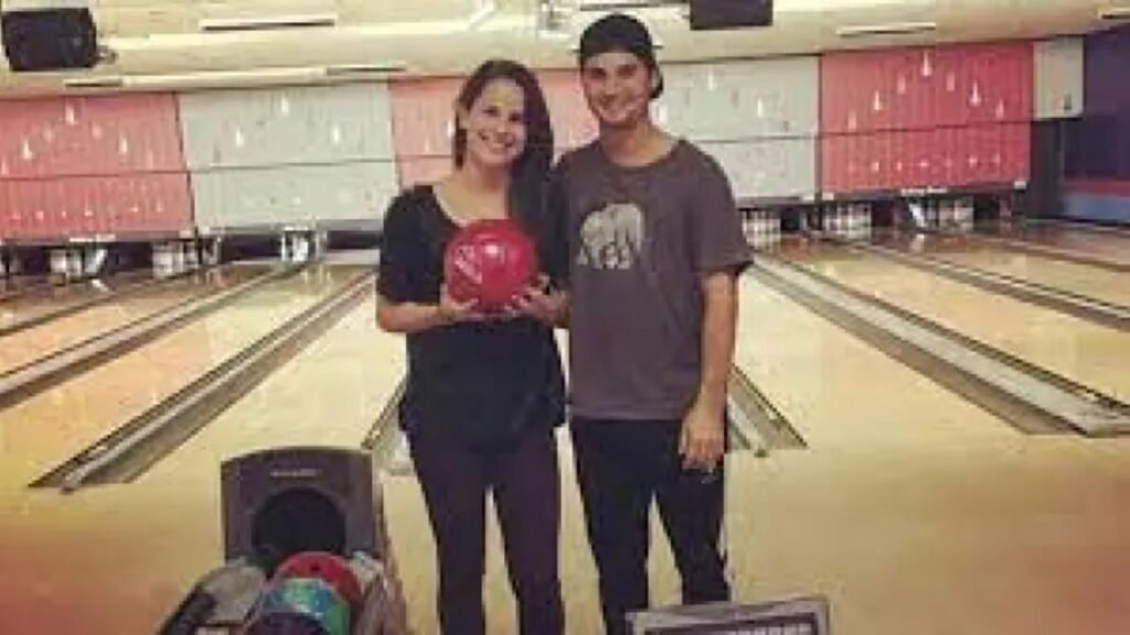 Marcos Giron with his girlfriend  Becca.