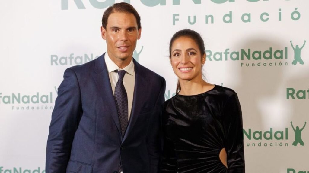 Rafael Nadal with his wife Mery “Xisca” Perelló.