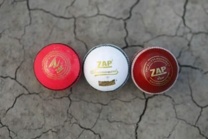Cricket Ball Showdown Red, White & Pink Across Formats.