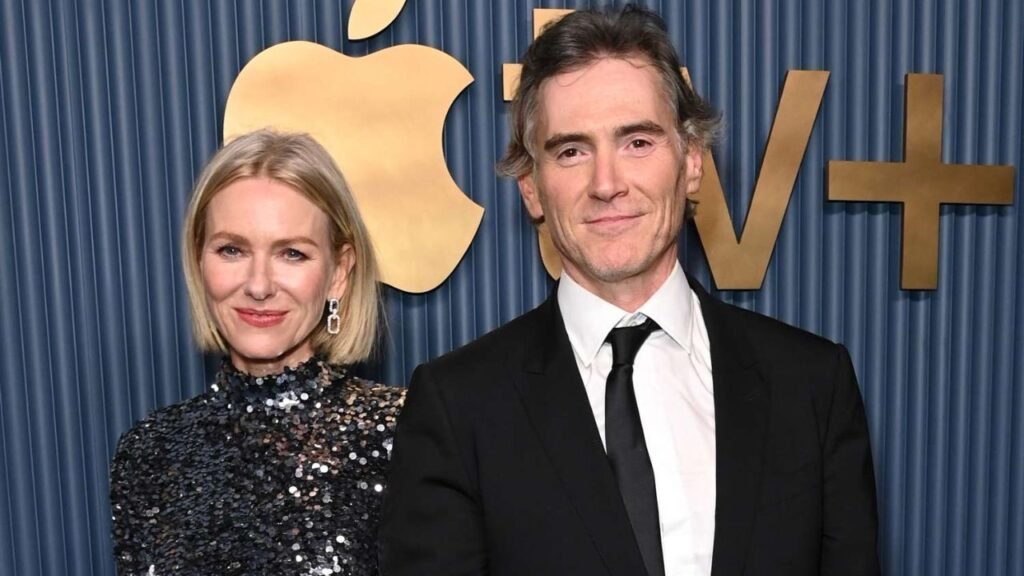 Naomi Watts with his husband Billy Crudup.