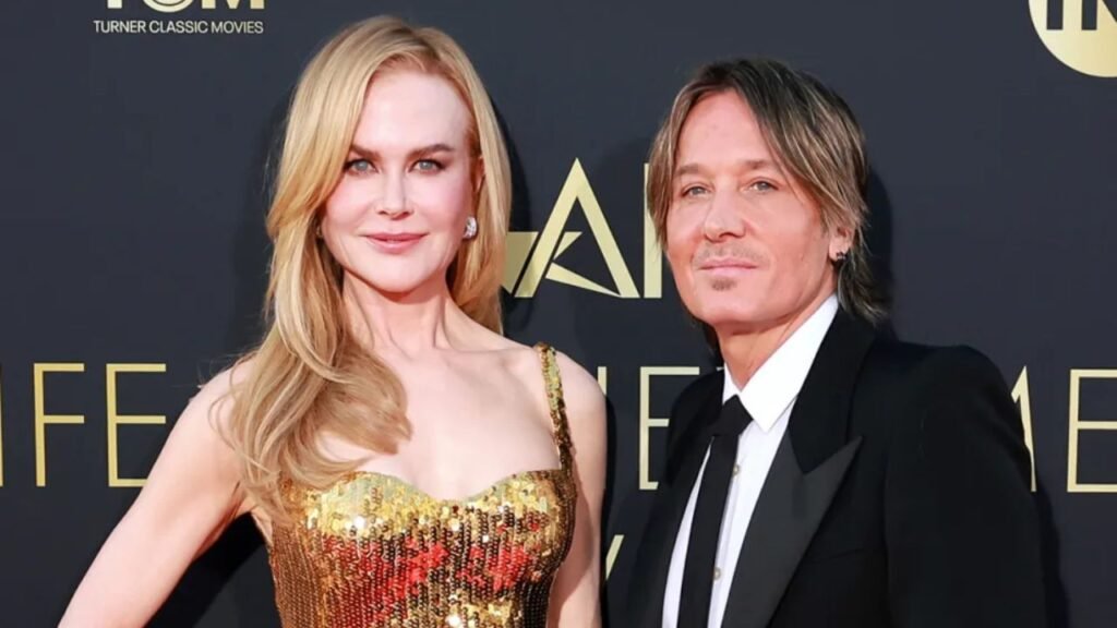Nicole Kidman with his husband Keith Urban.