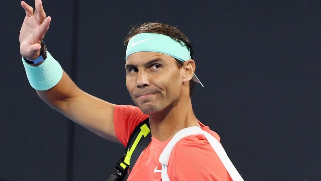 Tennis player Rafael Nadal.